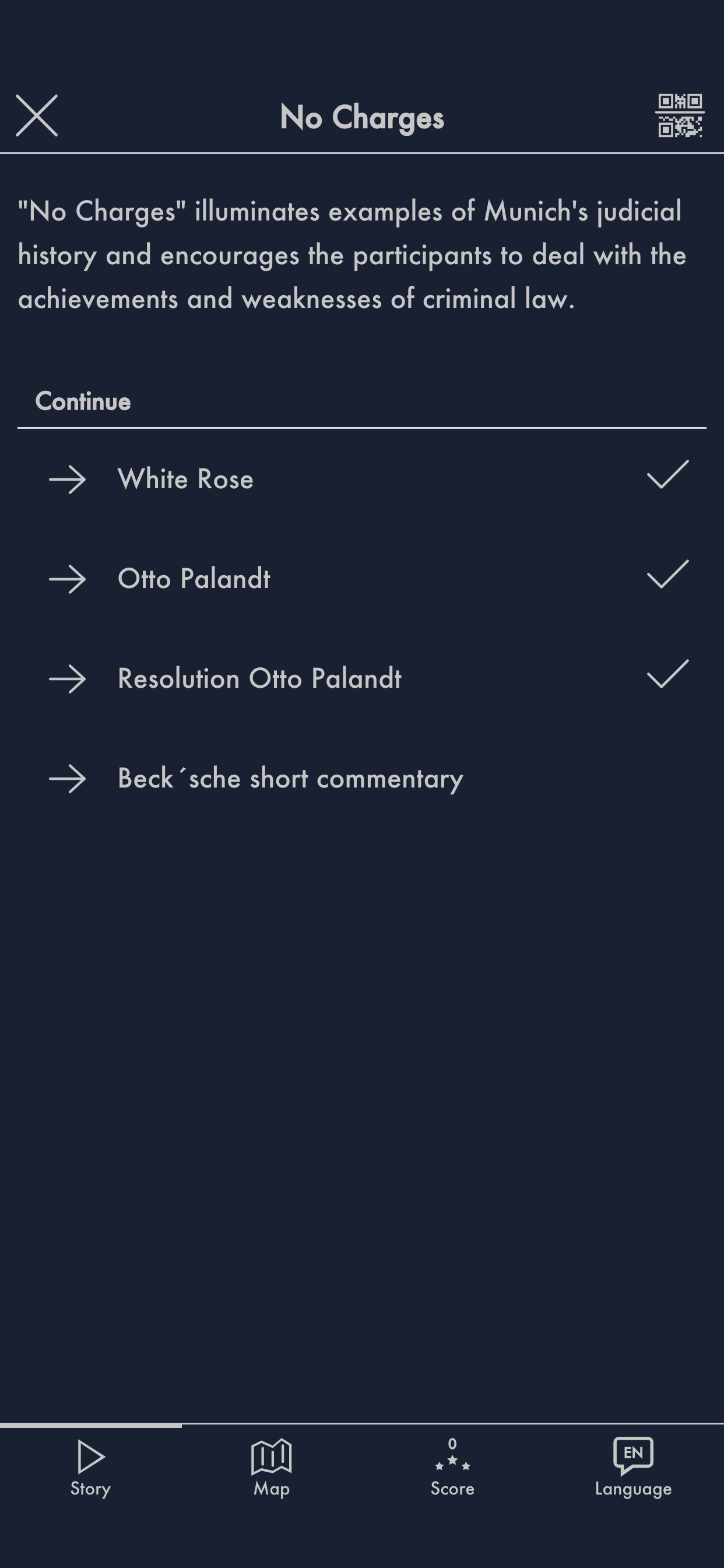 Branded App - Kein Kläger - Story